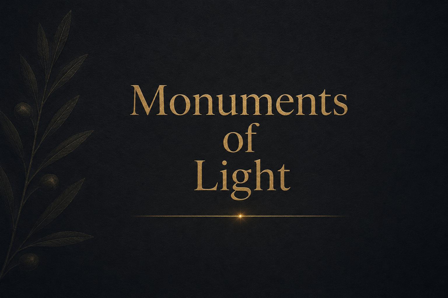 Monuments of Light